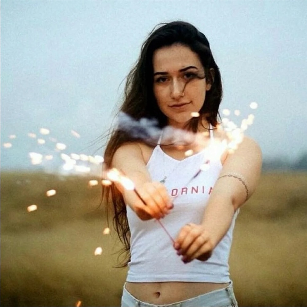 PacSun brandy Melville California halter crop top